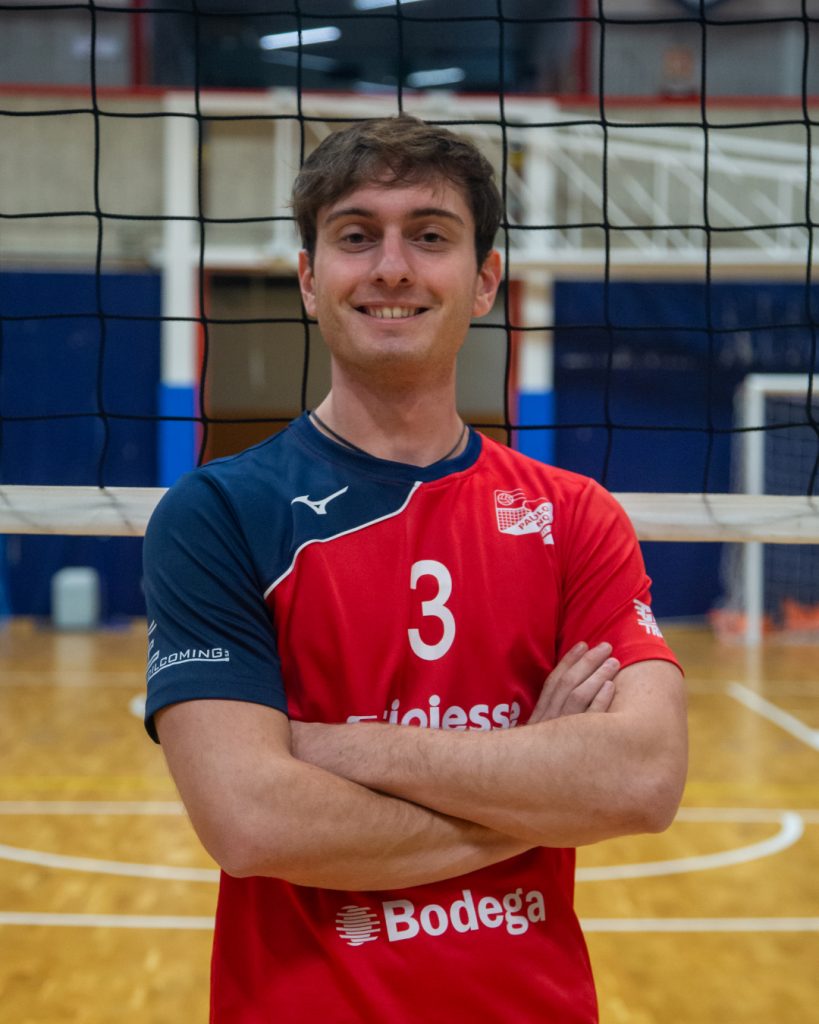 Locatelli Lorenzo, palleggiatore della squadra di pallavolo Pallavolo Cisano in Serie B
