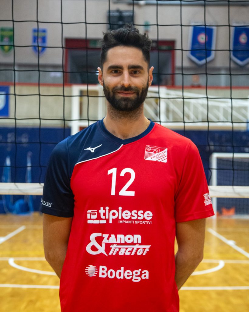 Albergati Daniele, opposto della squadra di pallavolo Pallavolo Cisano in Serie B